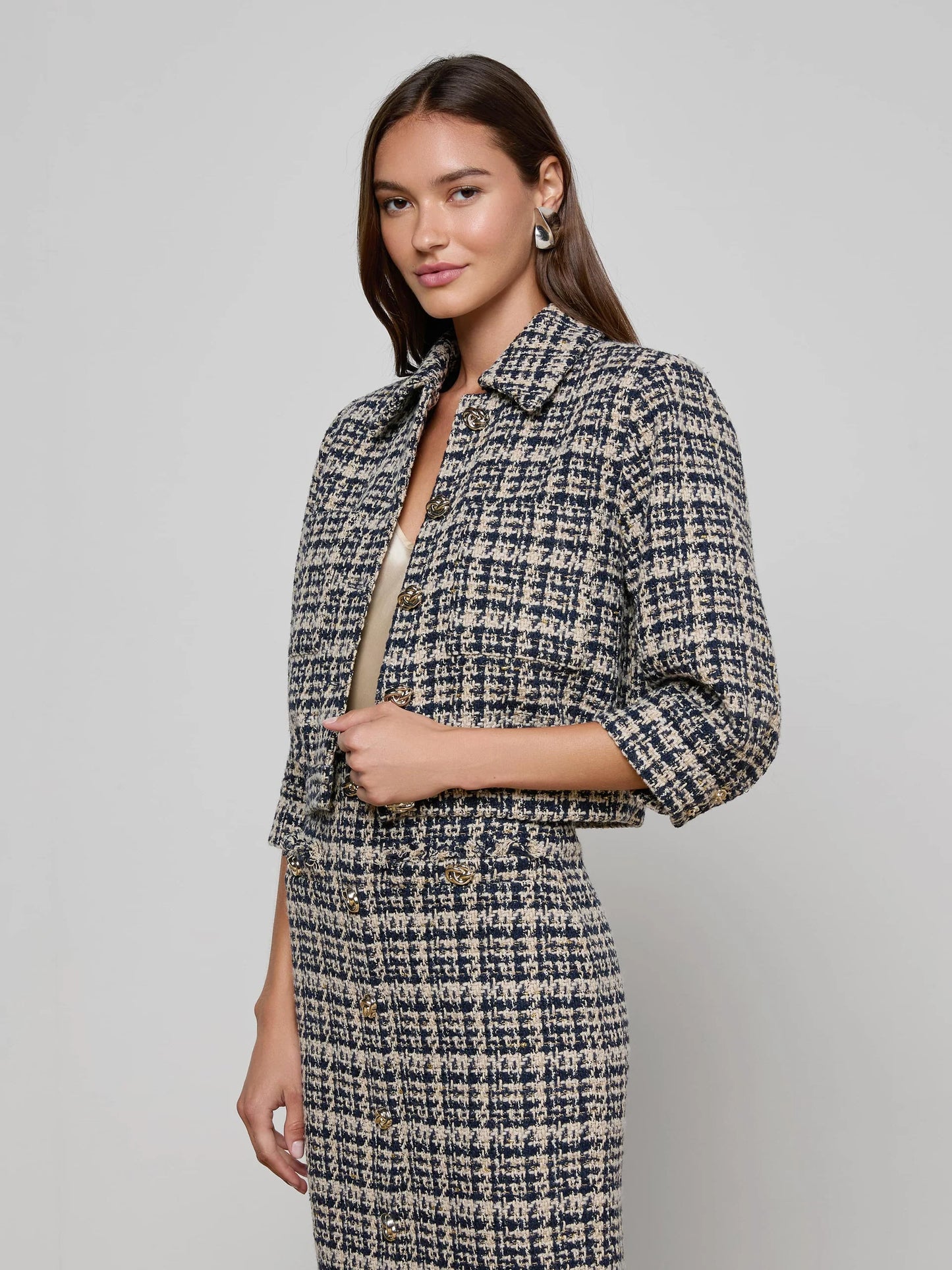 Jia Tweed Jacket