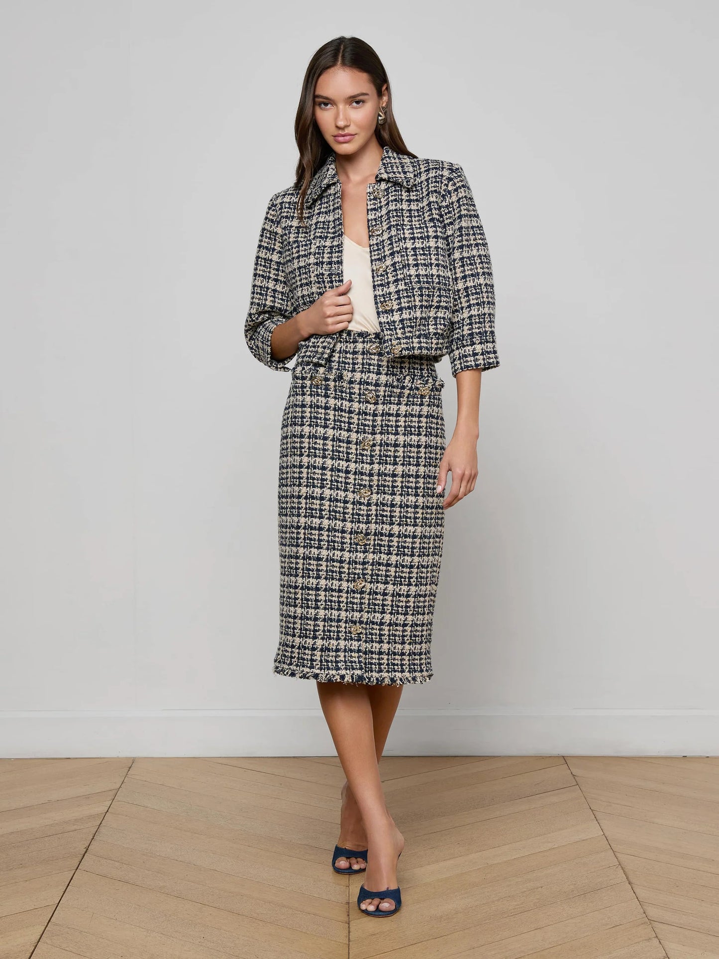 Jia Tweed Jacket