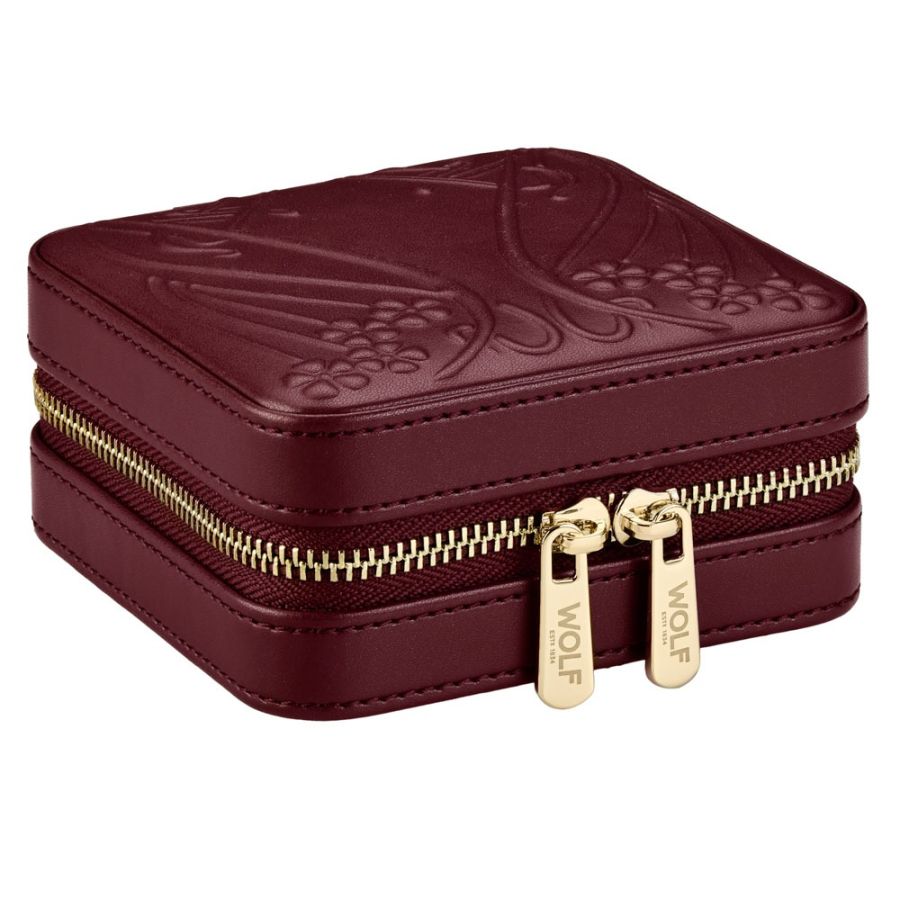 WOLF X LIBERTY Ianthe Small Travel Jewelry Zip Case
