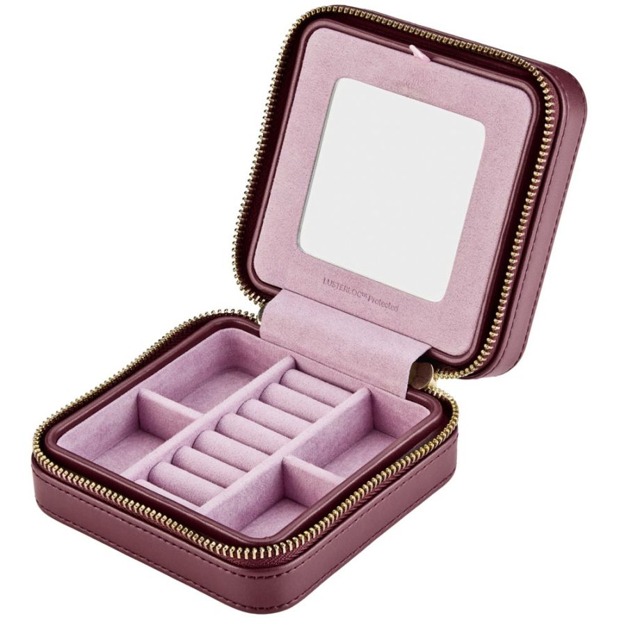 WOLF X LIBERTY Ianthe Small Travel Jewelry Zip Case