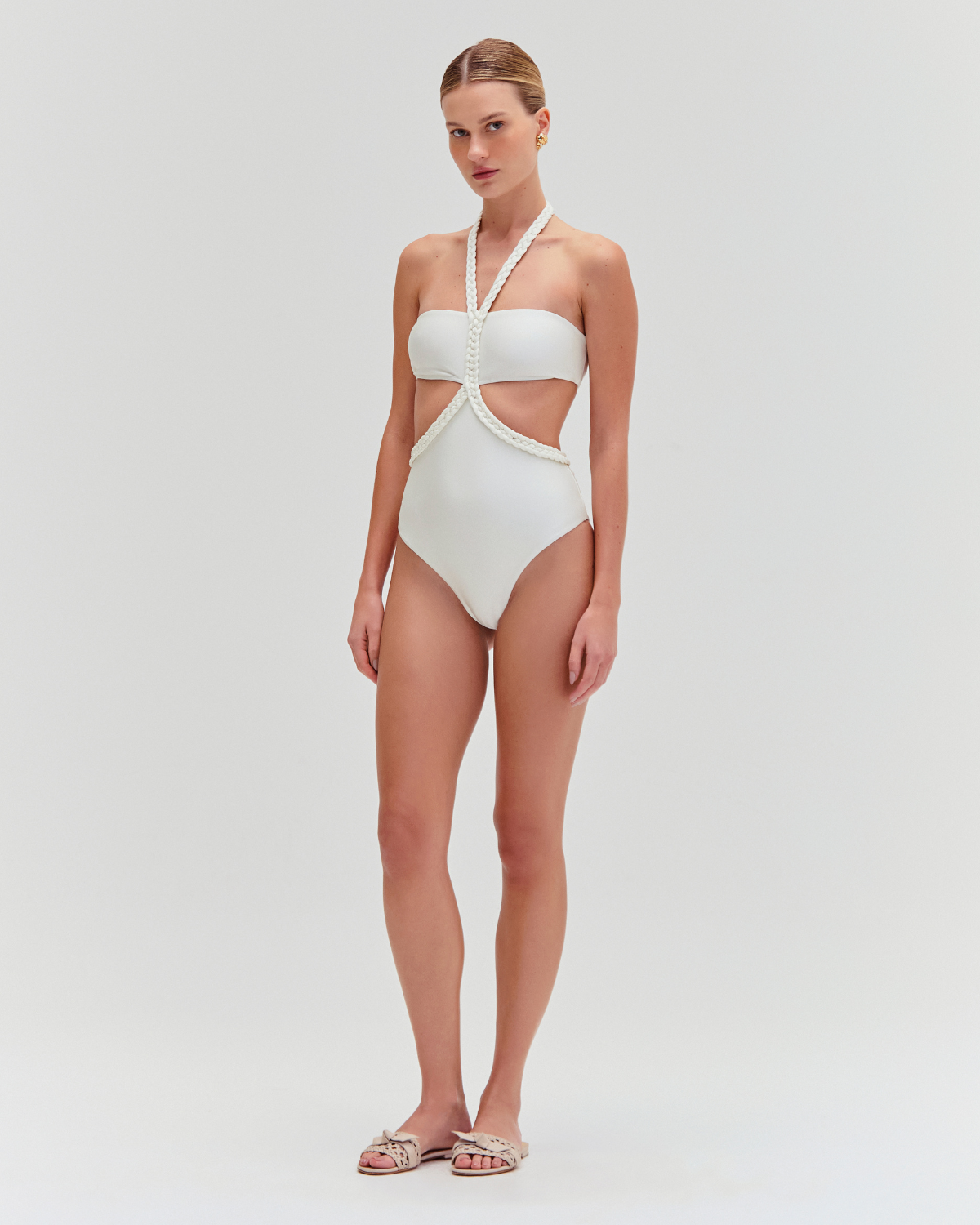 Jersey Sands Braided One-Piece