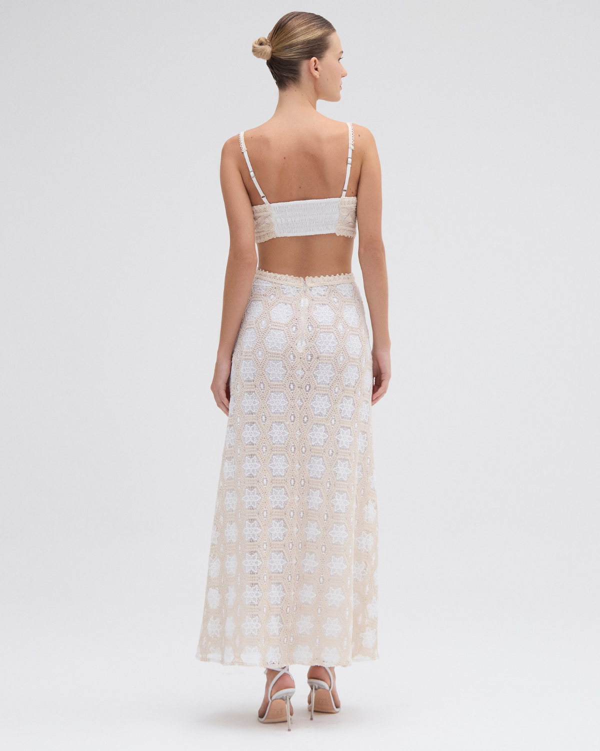 Natural Crochet Dress