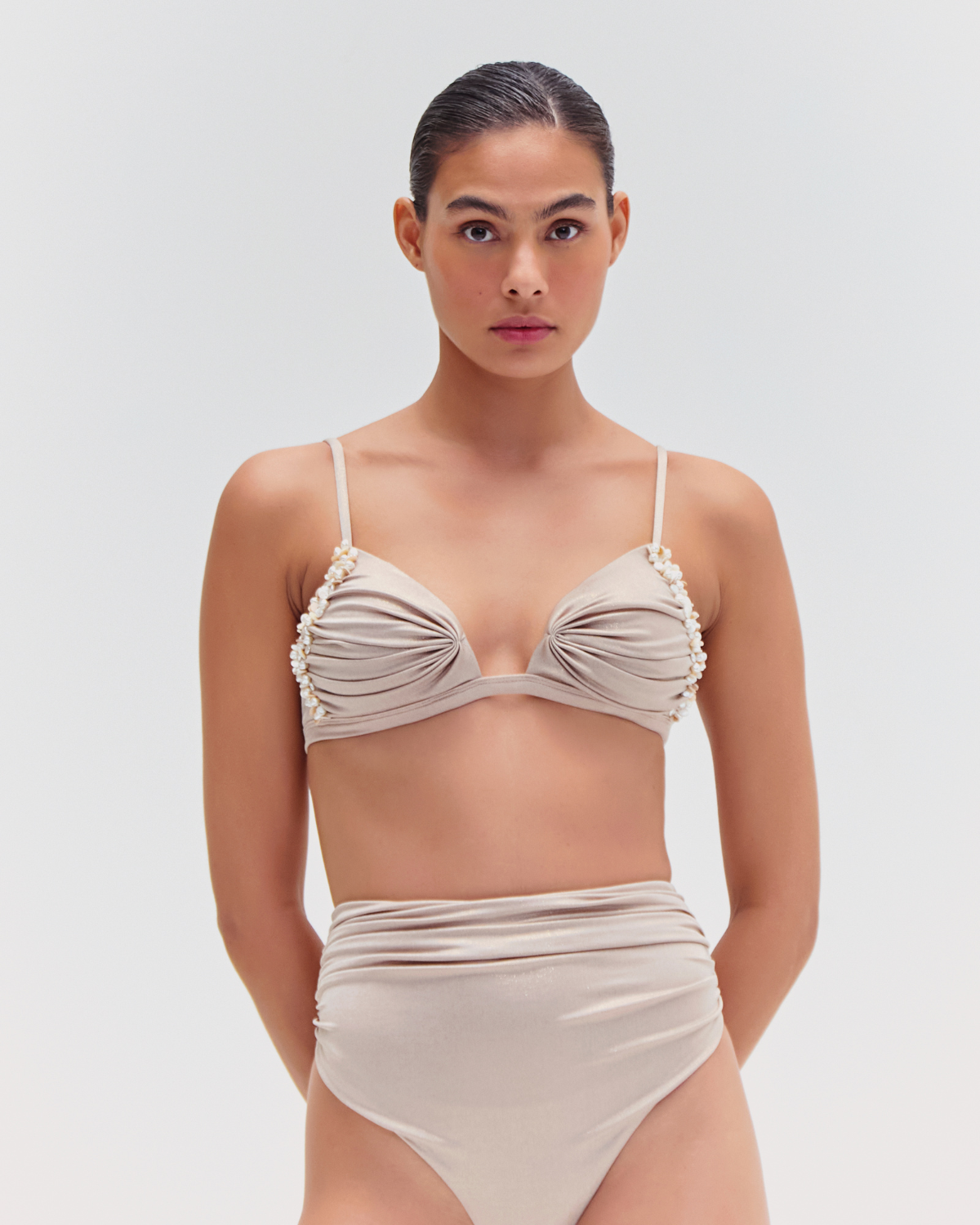 Dune Buzios Jersey High Waist Bikini Bottom