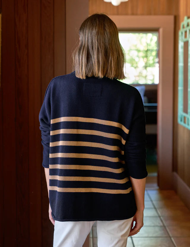 Monterey Rolled Funnel Neck Sweater