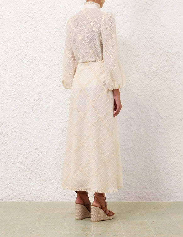 Tallow Lace Trim Shirt