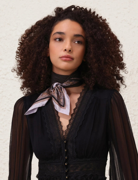 Printed Silk Square 70