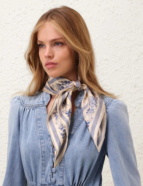 Printed Silk Square 70