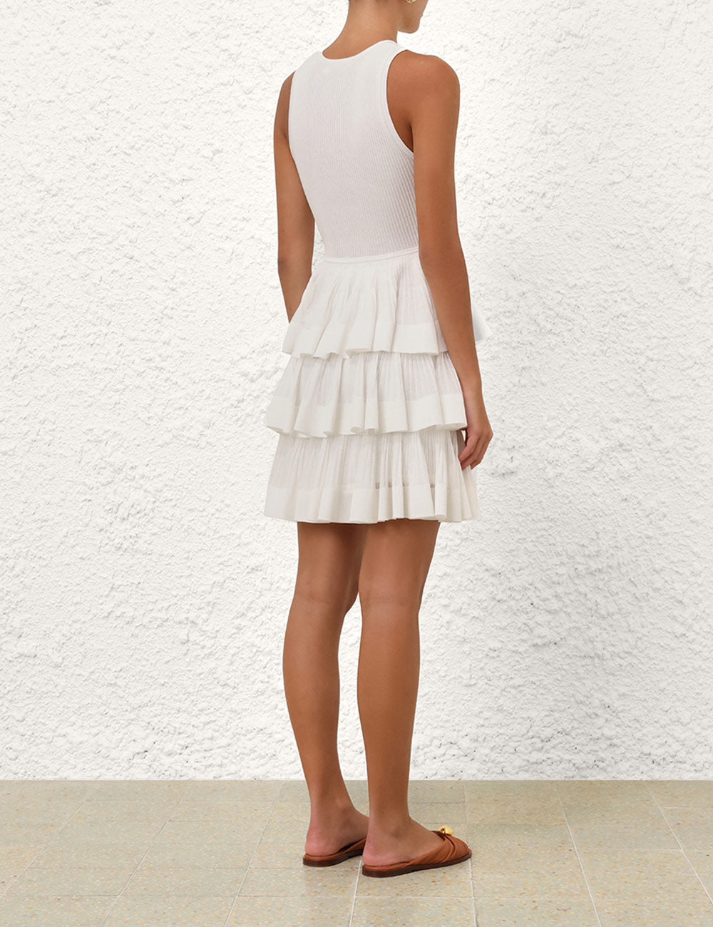 Crush Ruffled Mini Dress