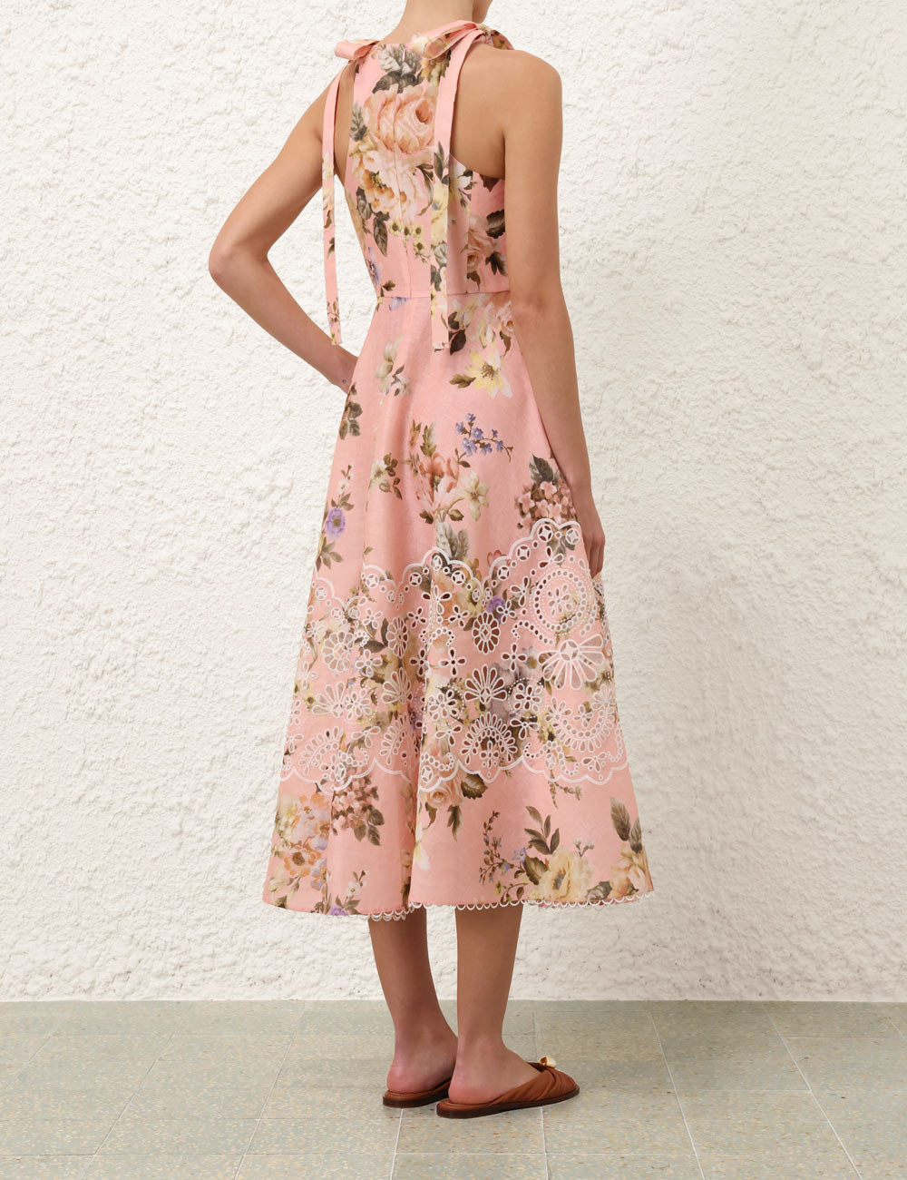 Acacia Broderie Midi Dress