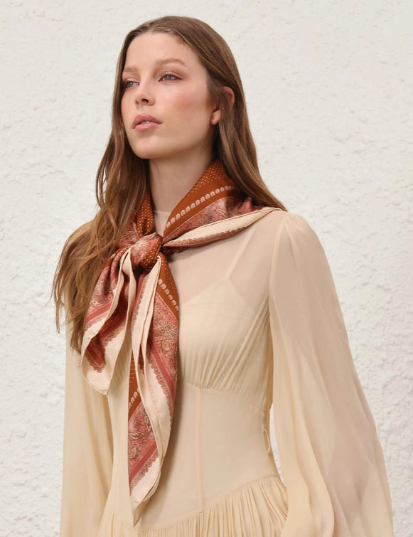 Printed Silk Square 90