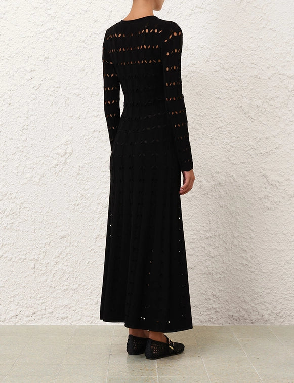 Rhiannon Pointelle Maxi Dress