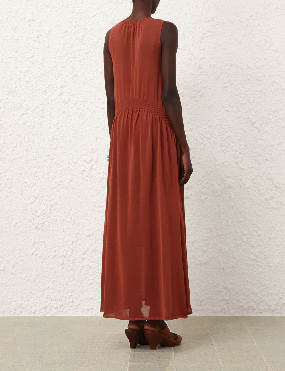 Illuminate Gathered Maxi Dress