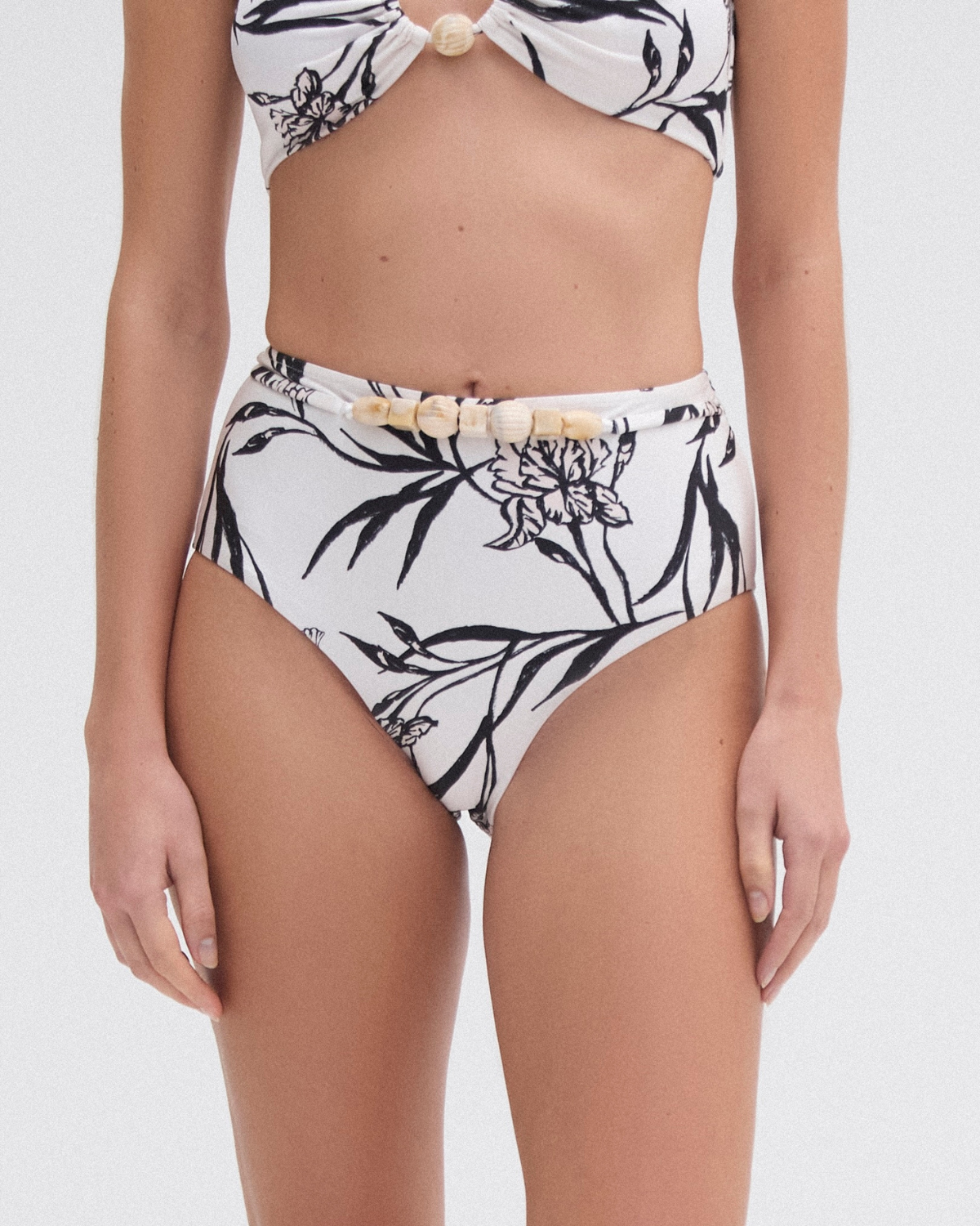 Iris High Waist Bikini Bottom