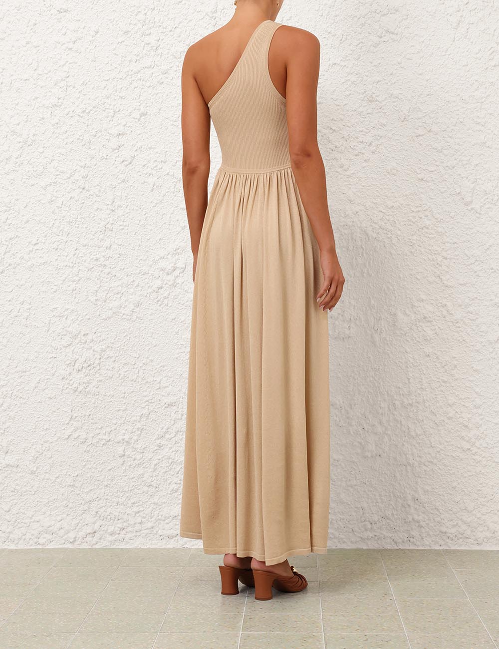 Crush Metallic Asymmetric Maxi