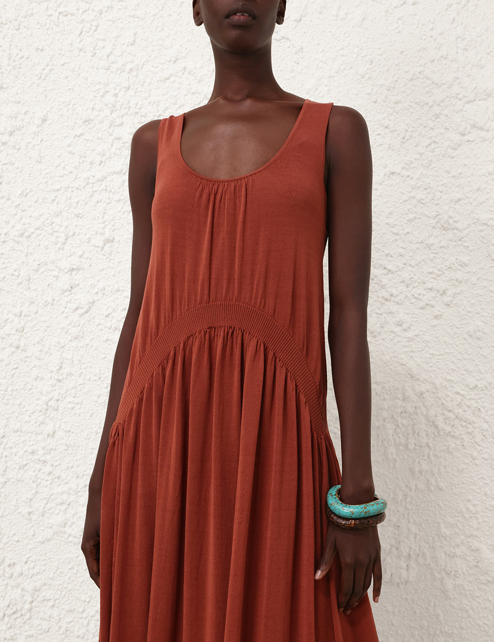 Illuminate Gathered Maxi Dress