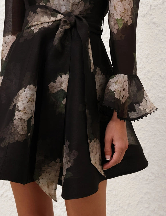 Balance Long Sleeve Mini Dress