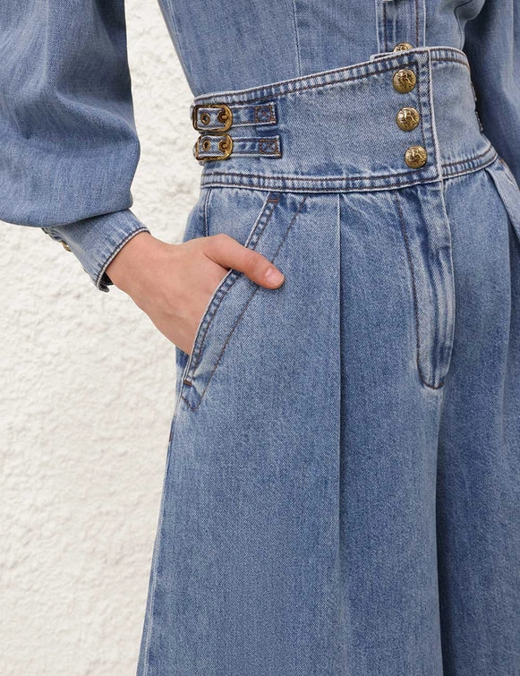 Denim Culotte