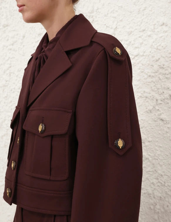 Luna Wool Cargo Jacket
