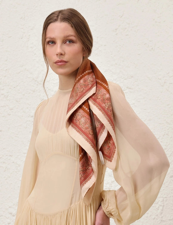 Printed Silk Square 90