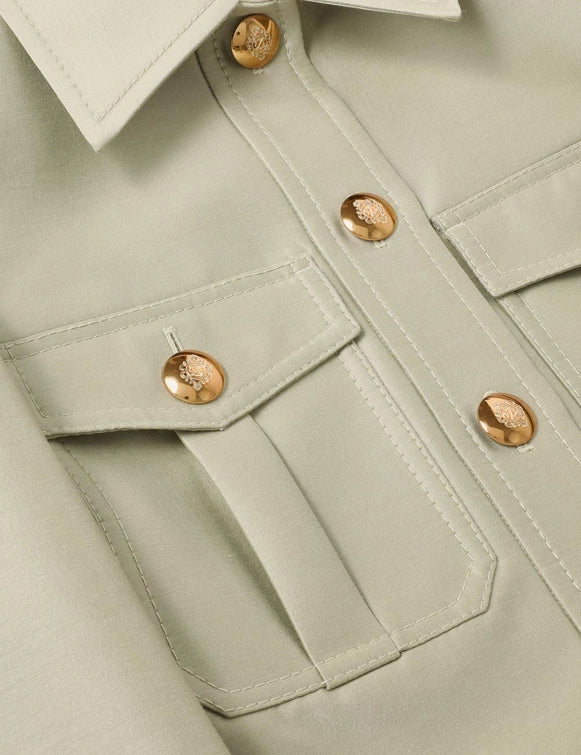 Rebellion Crop Utility Jacket