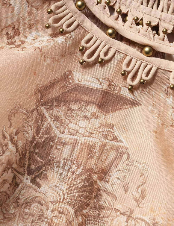 Rebellion Beaded Top