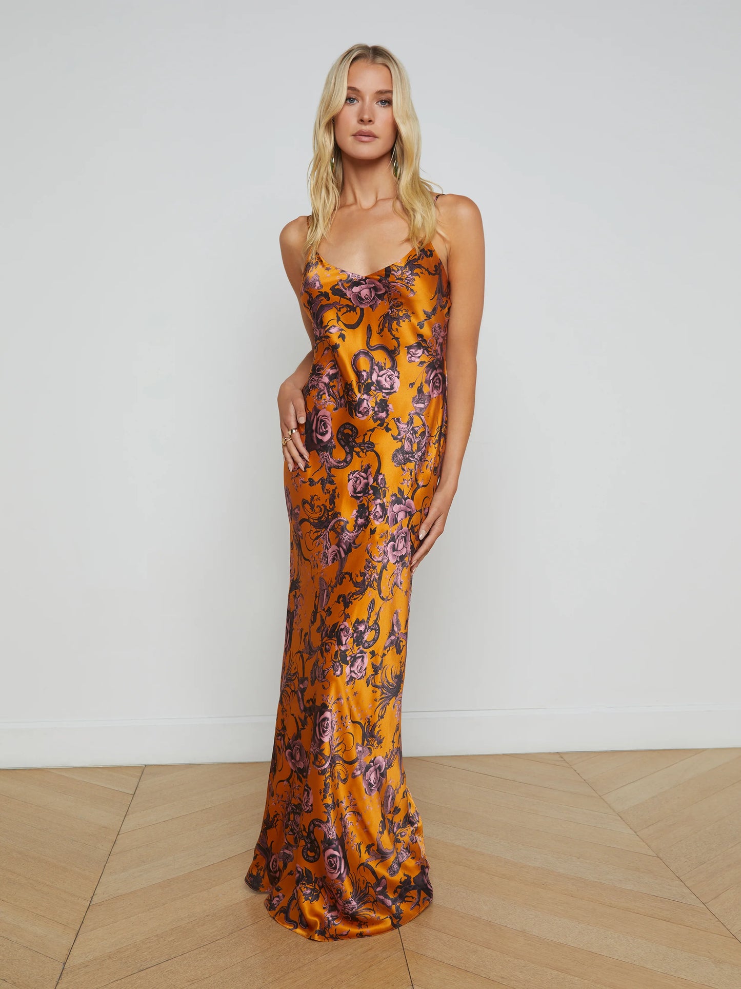 Serita Silk Gown