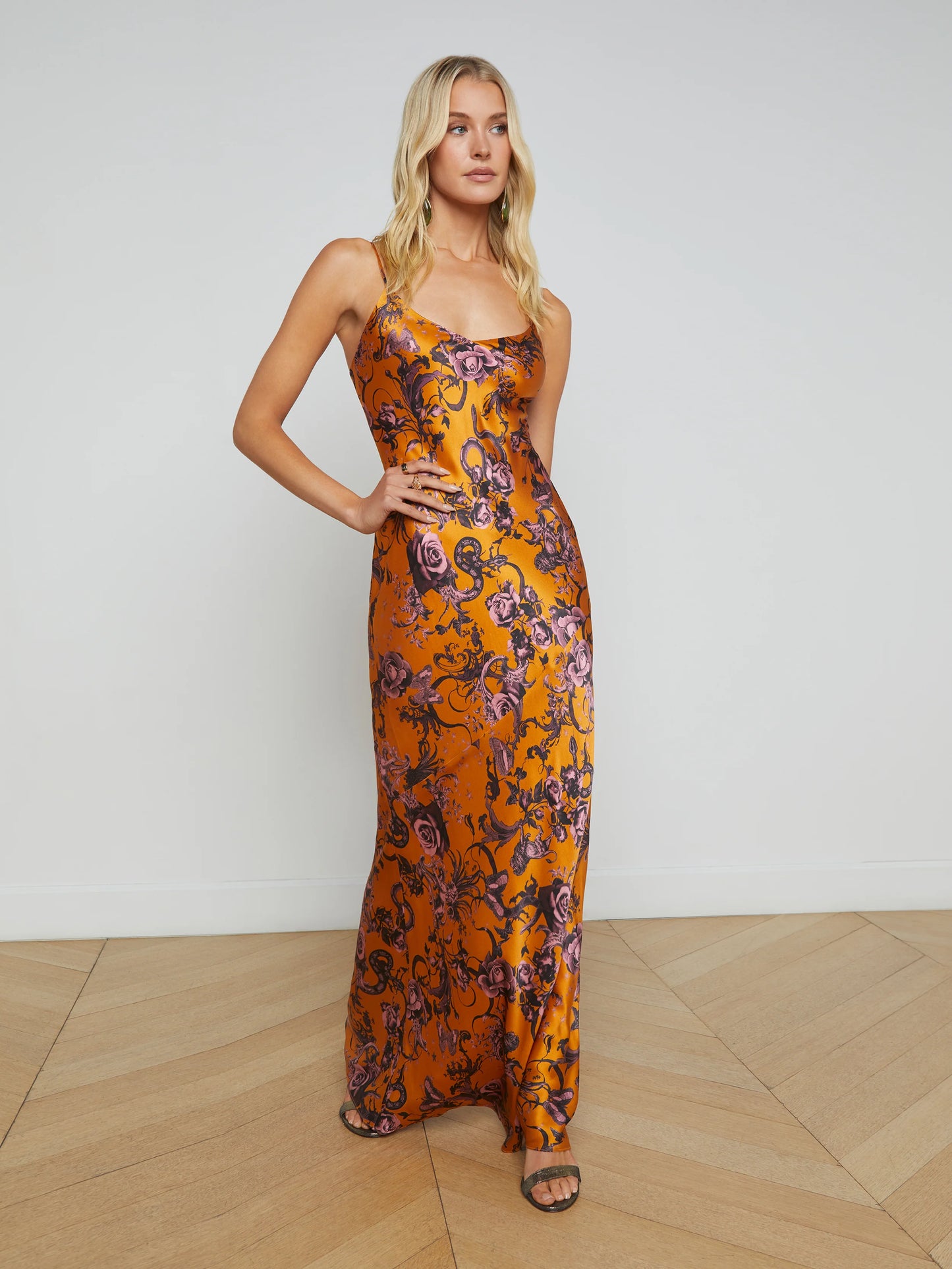 Serita Silk Gown
