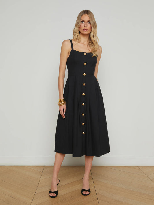 Esmeralda Poplin Dress