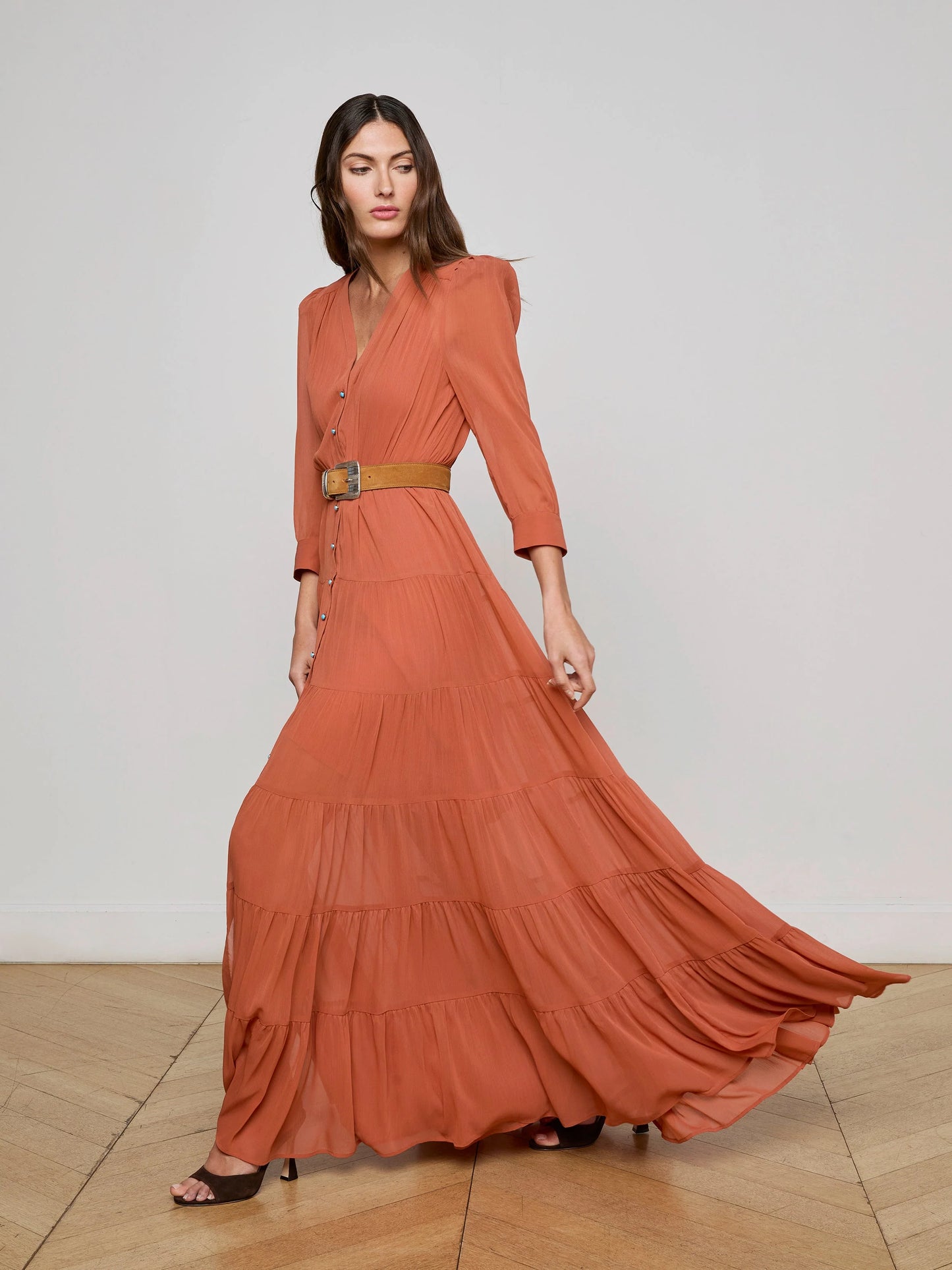 Seraphina Tiered Maxi Dress