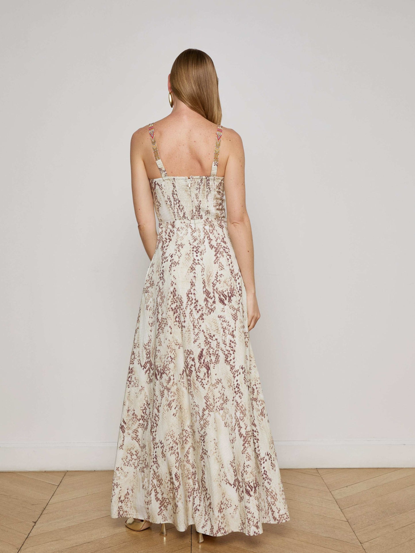 Sutton Beaded Strap Maxi Dress