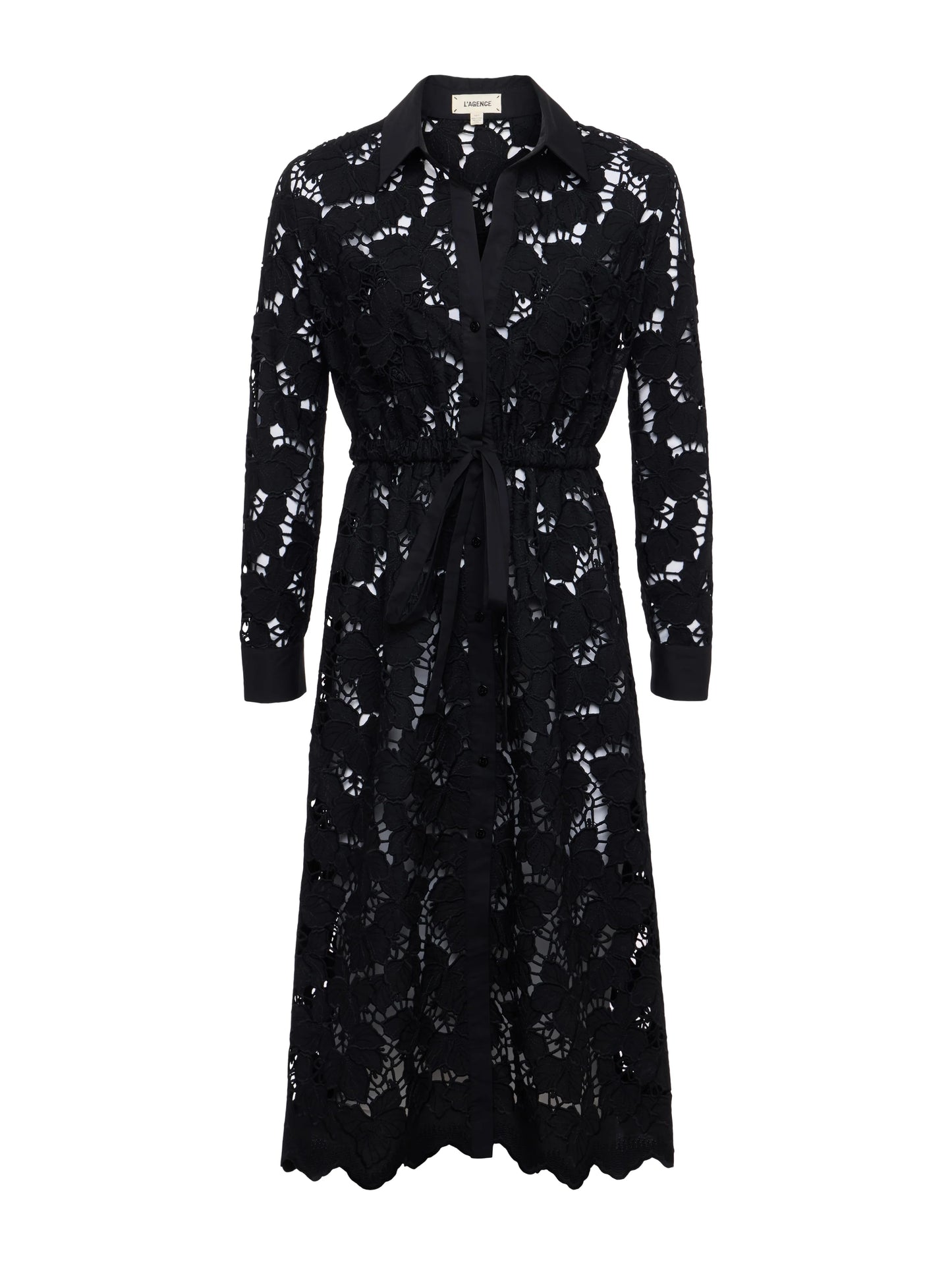 Emilio Lace Shirt Dress
