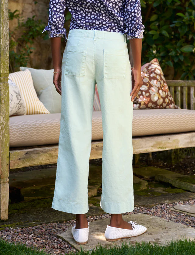 Wexford Wide-Leg Linen Pant