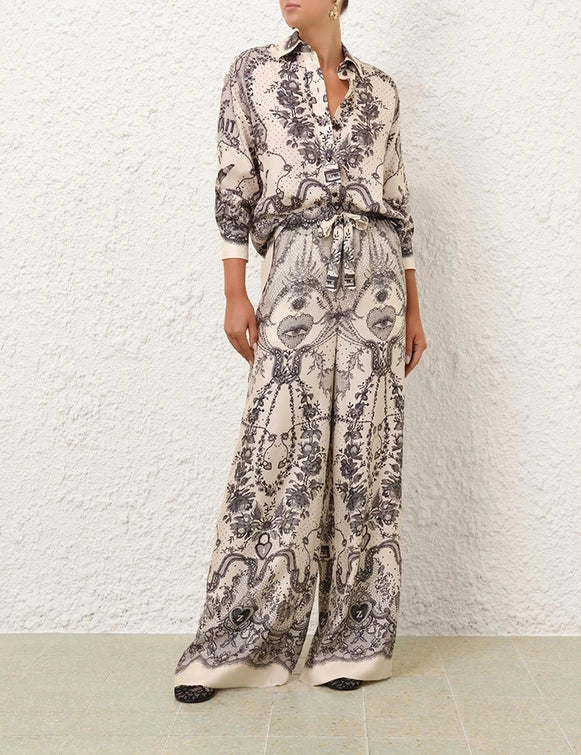 Crush Draw Waist Pant