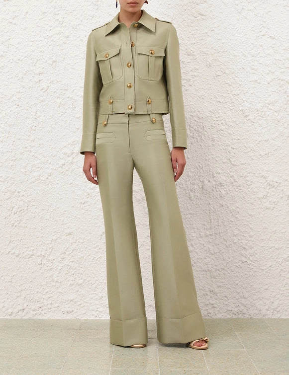 Rebellion Crop Utility Jacket