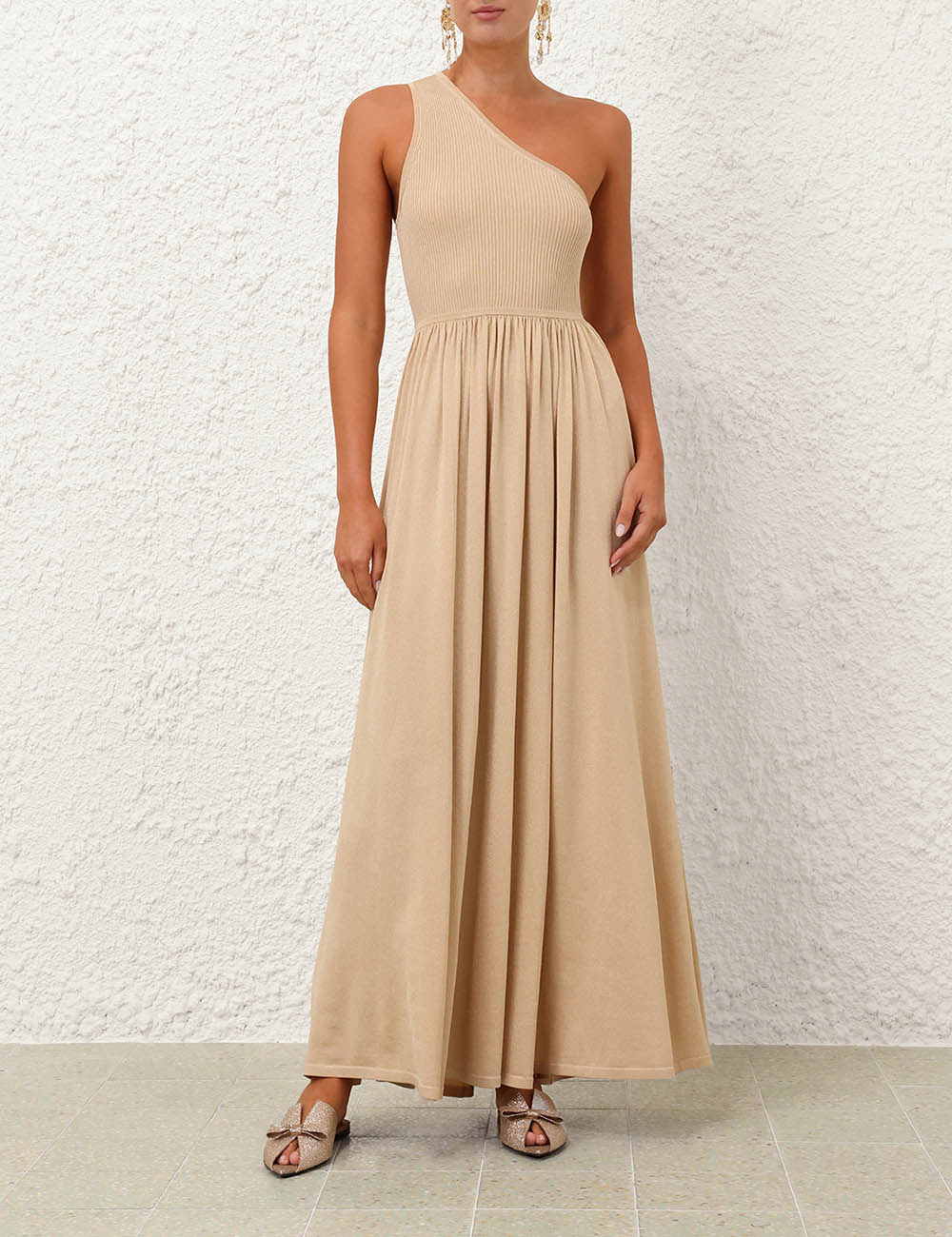 Crush Metallic Asymmetric Maxi