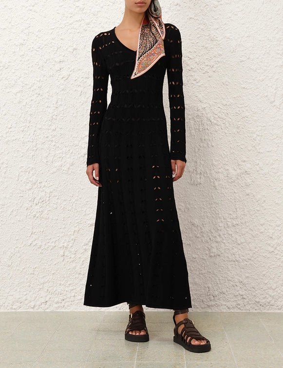 Rhiannon Pointelle Maxi Dress