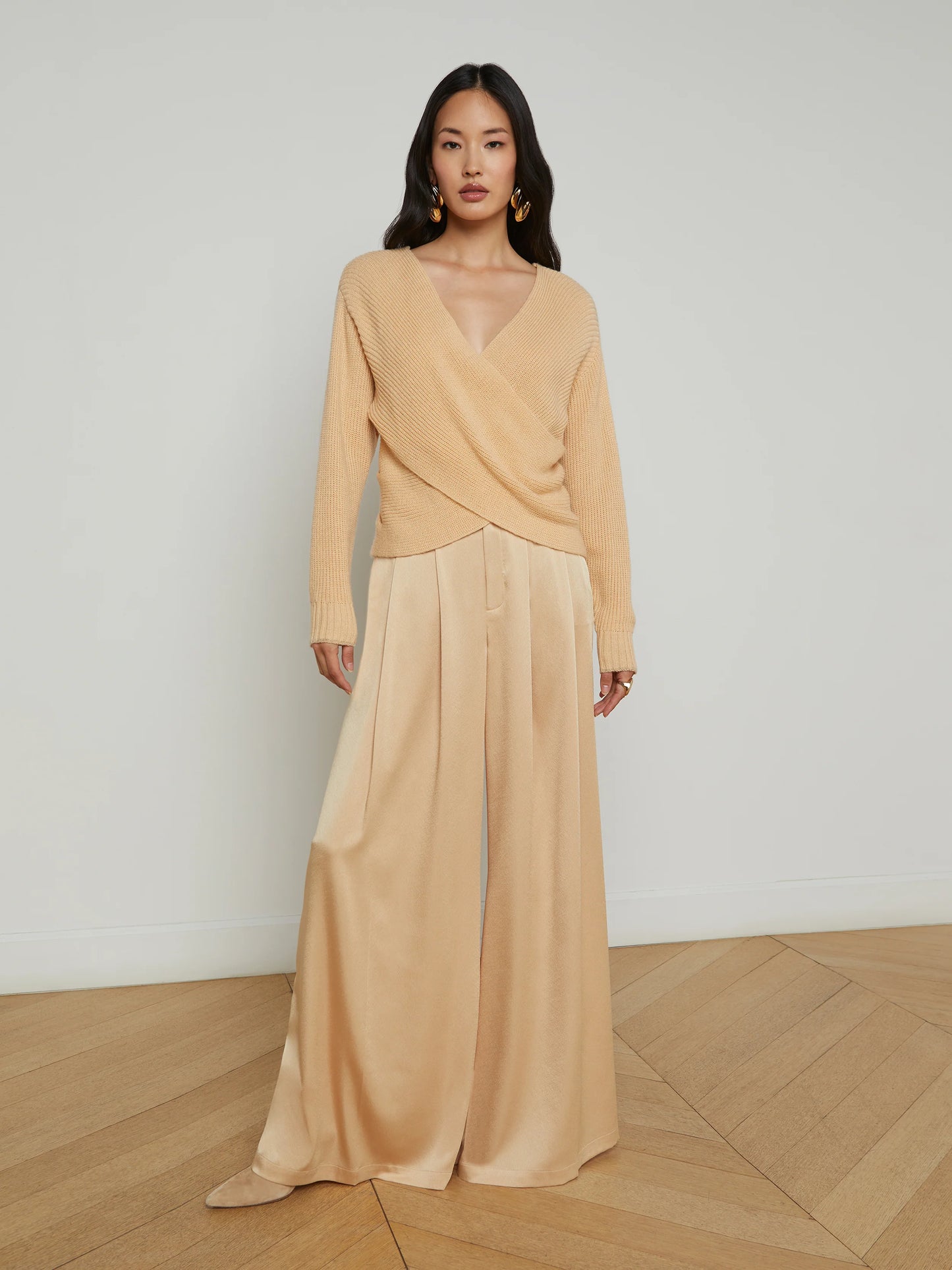 Antonella Crossover Sweater