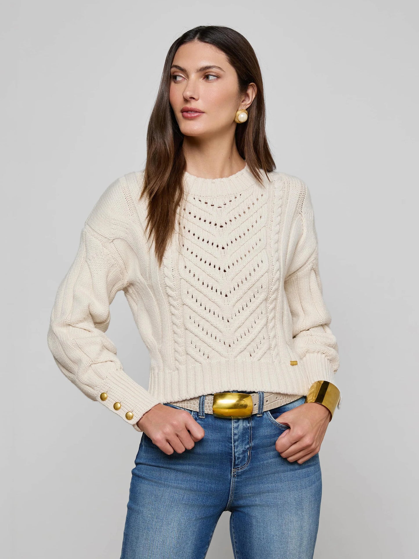 Storm Cable-Knit Sweater