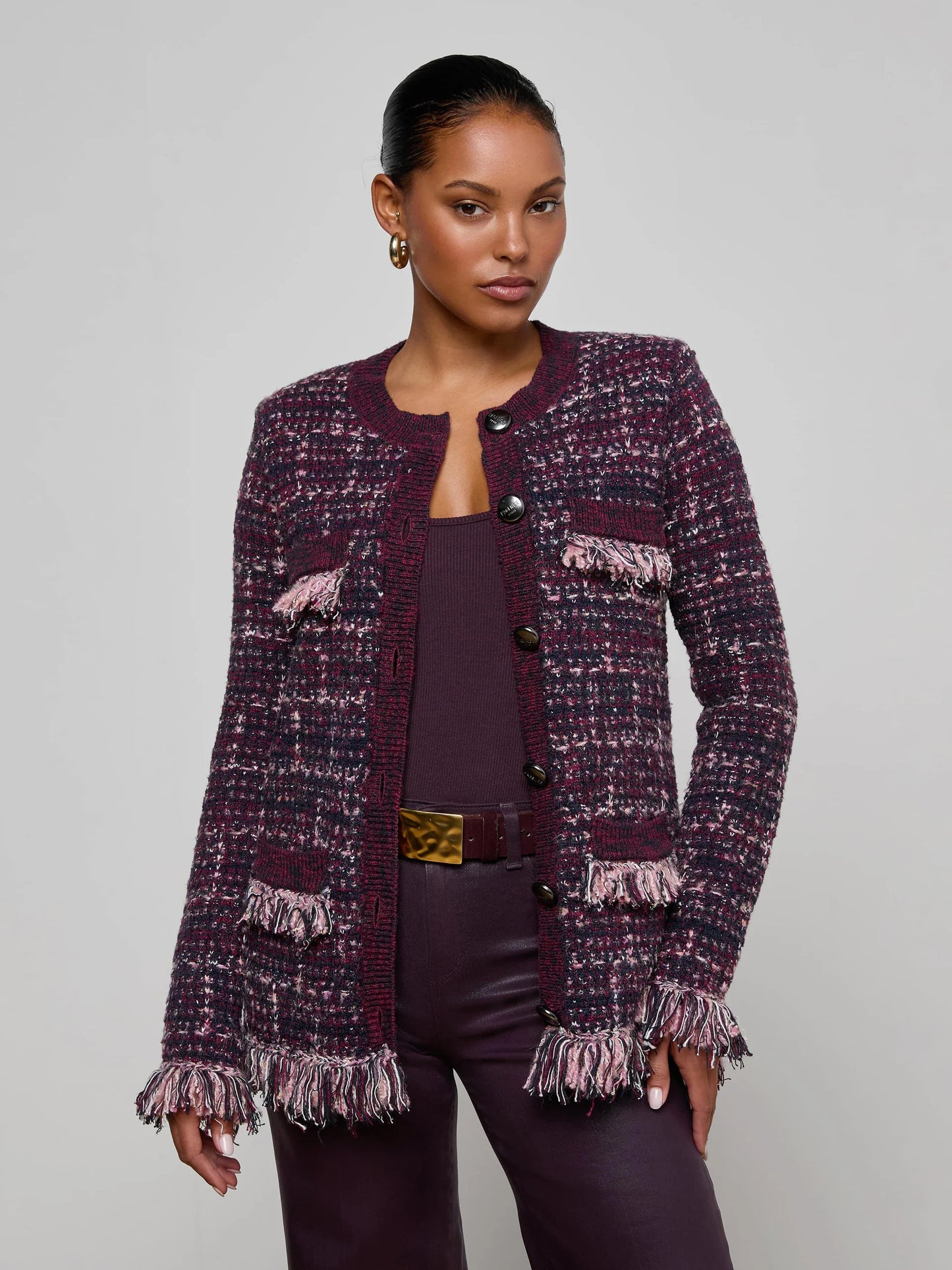 Kastoria Fringe Cardigan