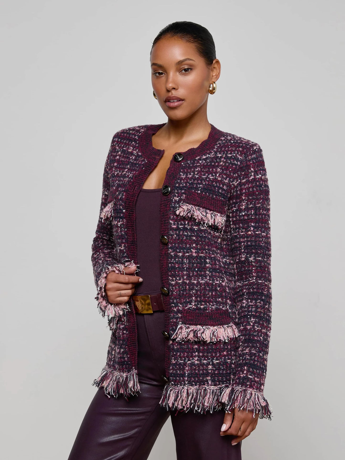 Kastoria Fringe Cardigan