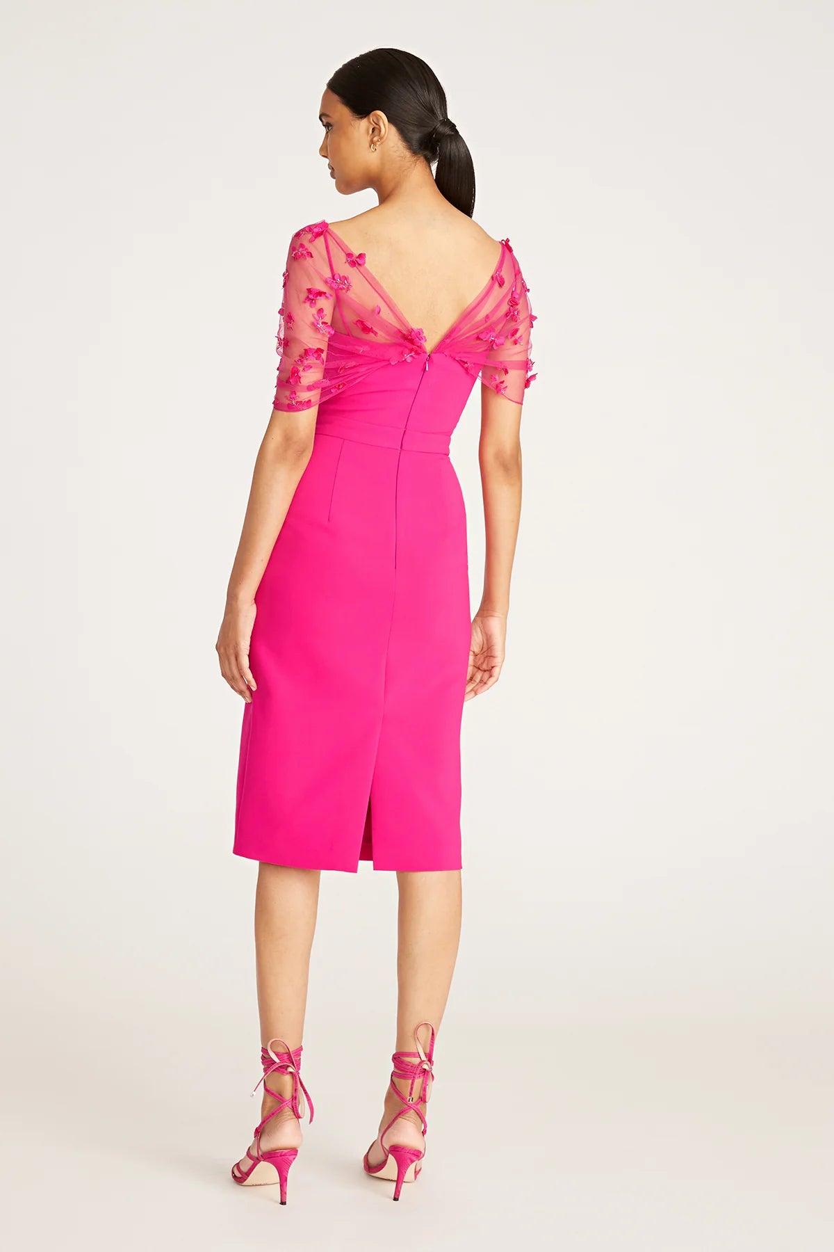 Gia Beaded Shawl Dress