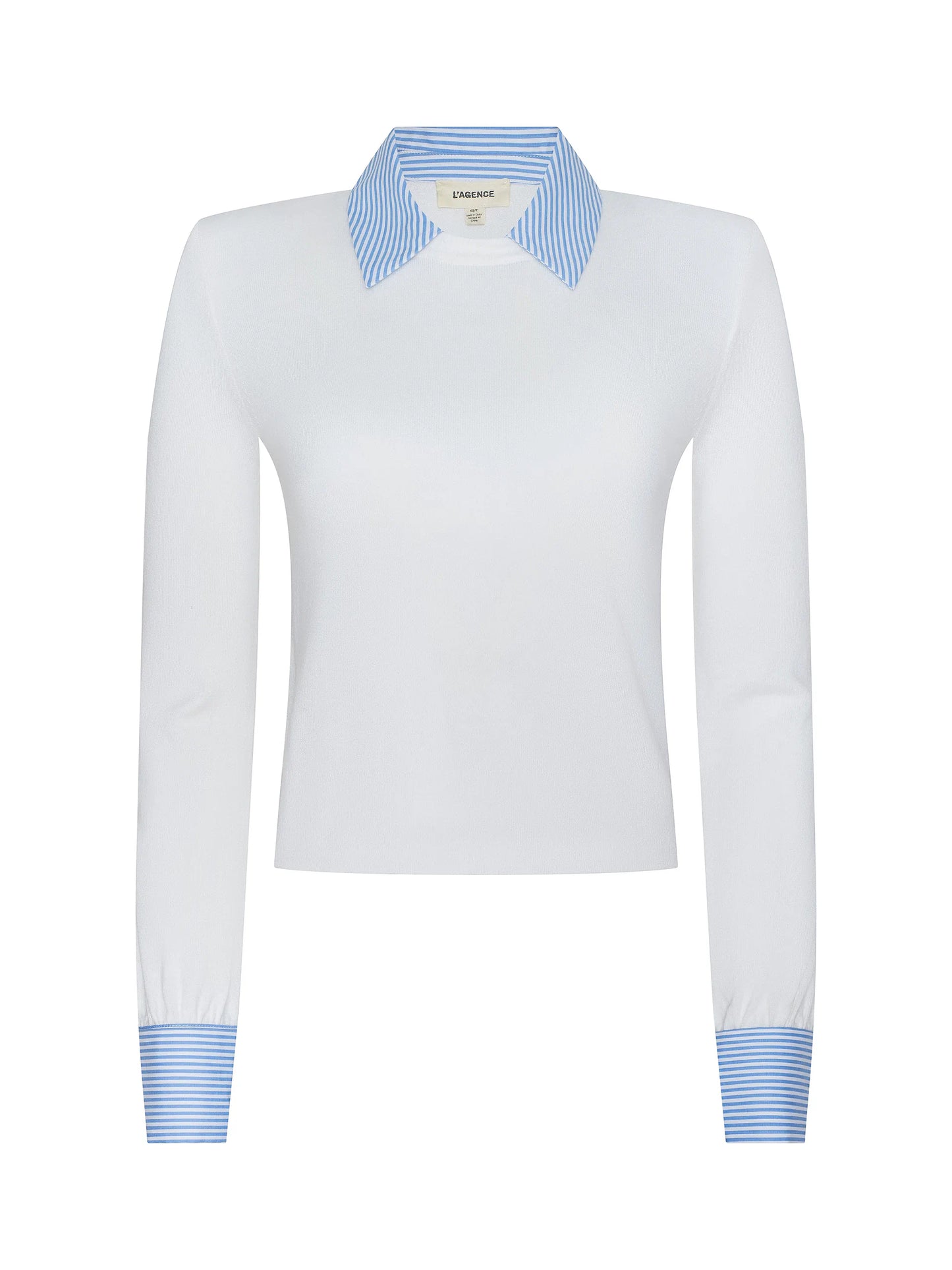 April Poplin Collar Pullover