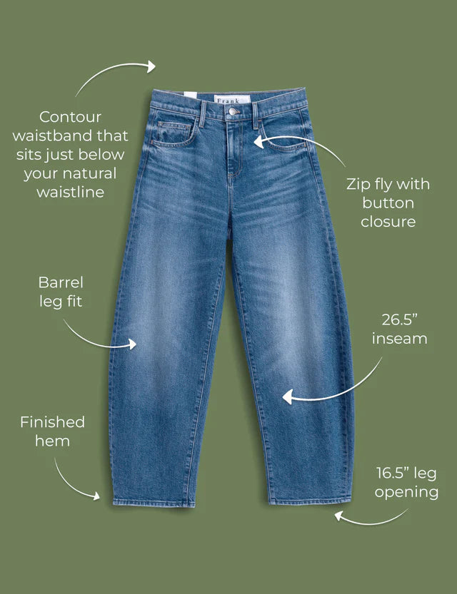 Brennan Barrel Leg Jean