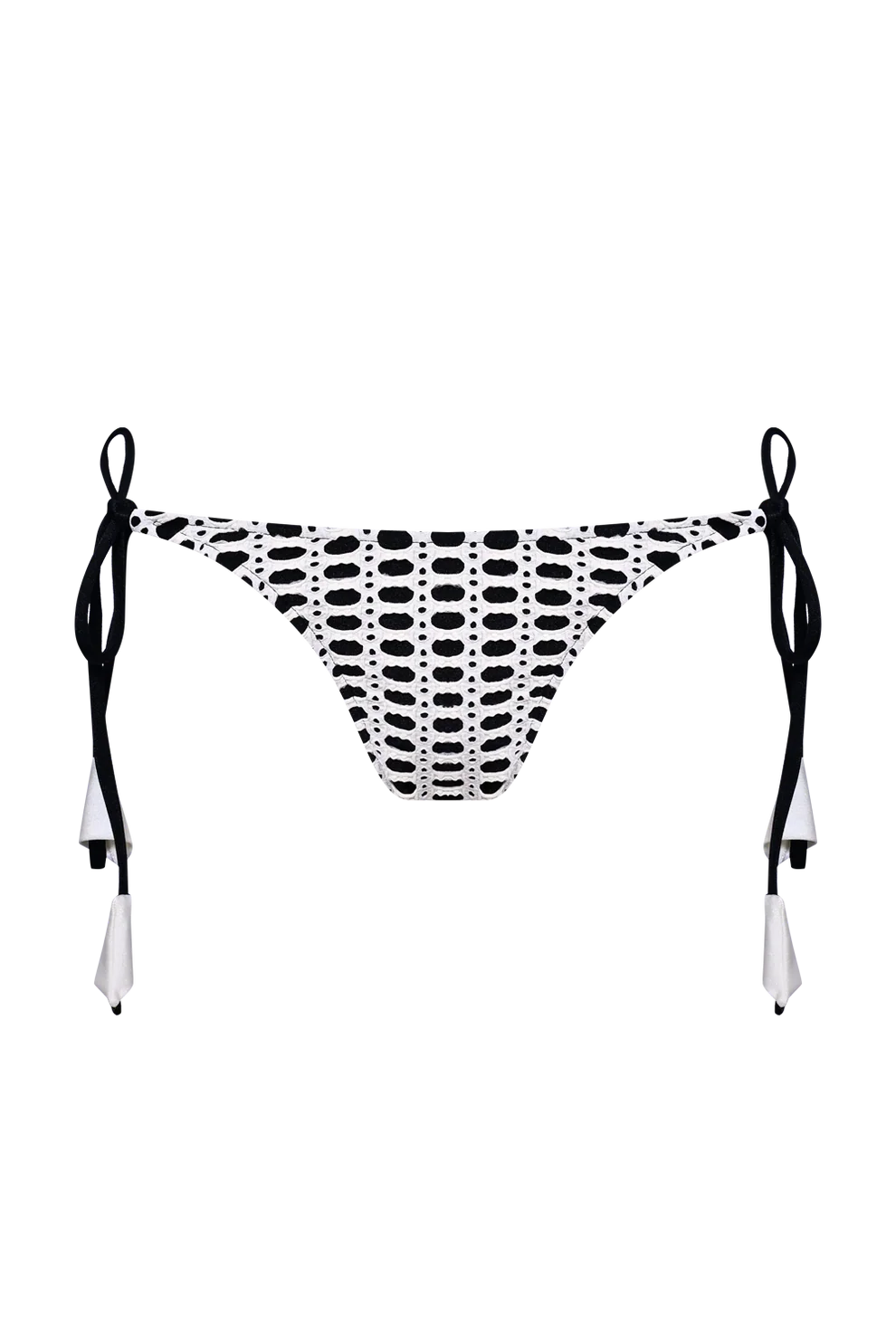 Selene Mesh Color Block Bikini Bottom