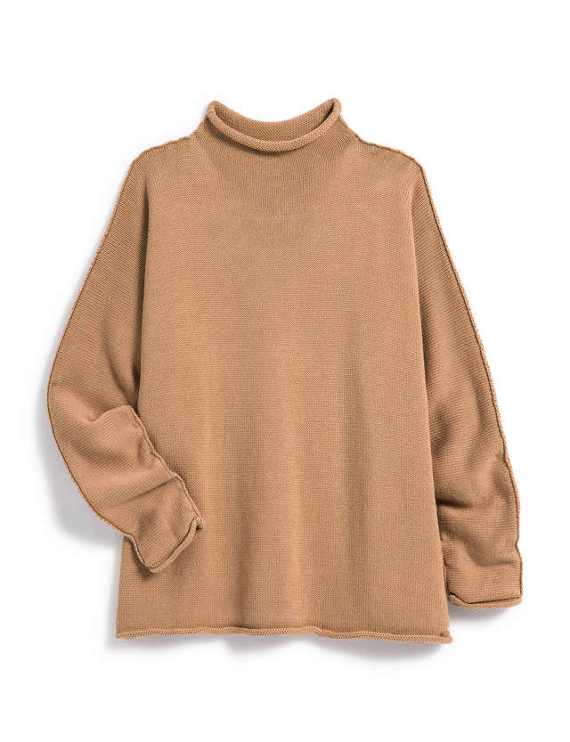 Monterey Rolled Funnel Neck Sweater