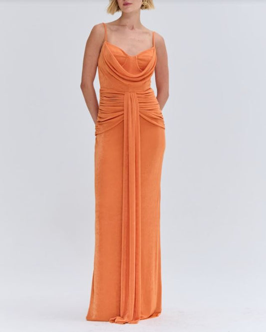 Radiant Jersey Gown