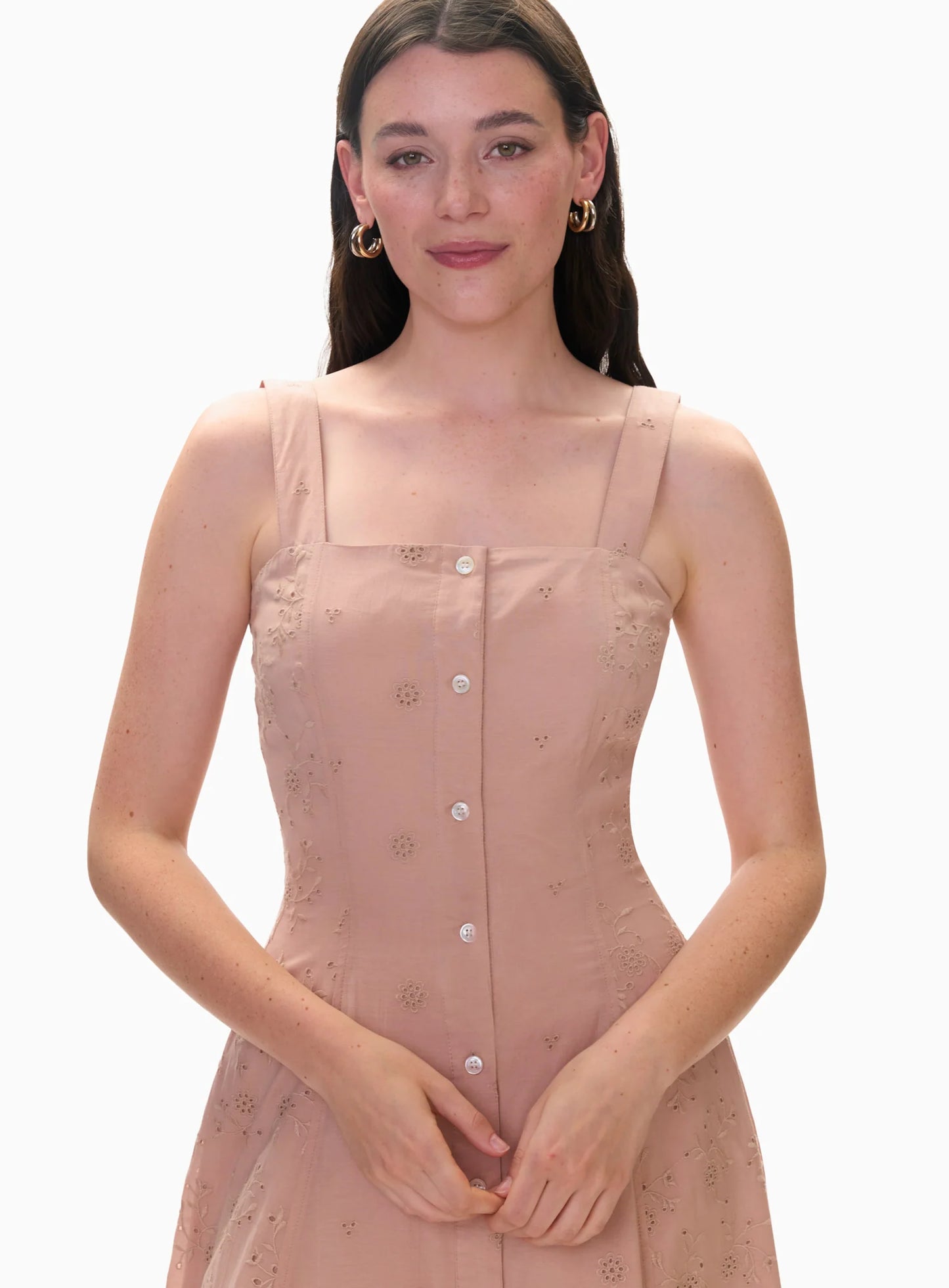 Gabrielle Embroidered Dress