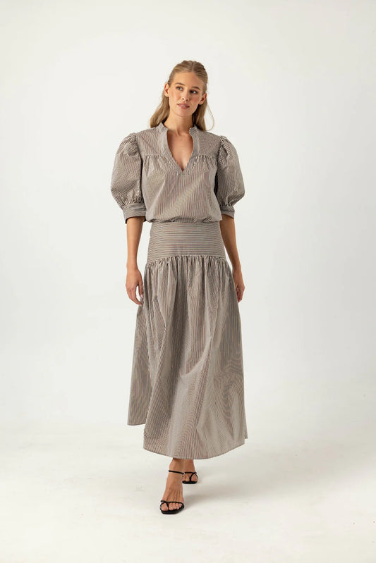 Striped Celeste Skirt