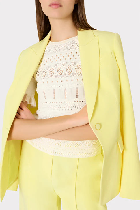 Smocked Finish Pointelle Top