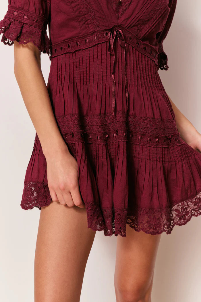 Lilias Cotton Mini Dress